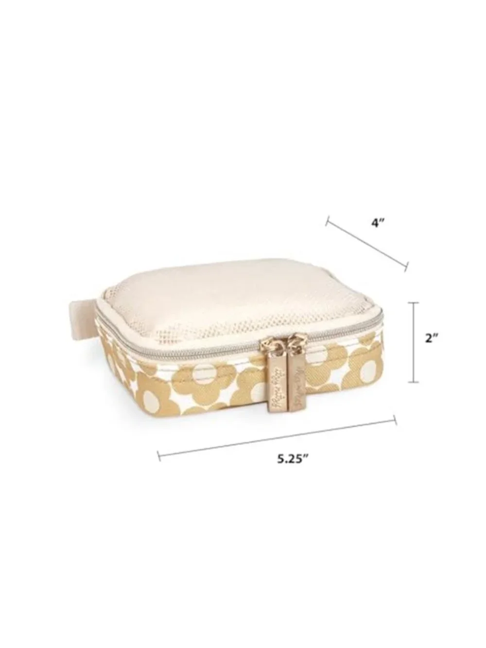 Travel Packing Cubes 3 Piece Luggage Organizer Set Mesh Zip Storage Bags